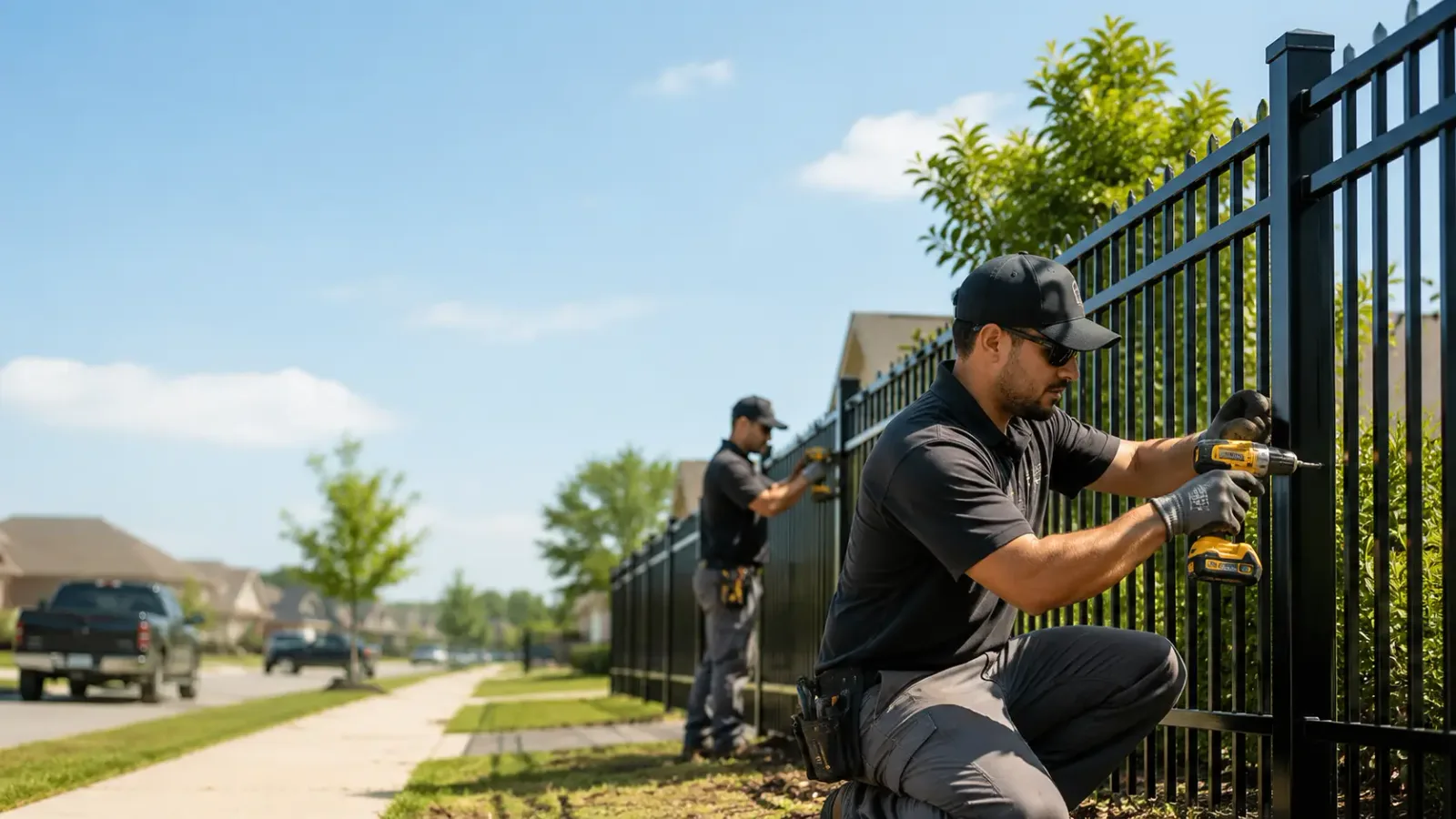 Metal Fence Installation in Clarks Mills, PA